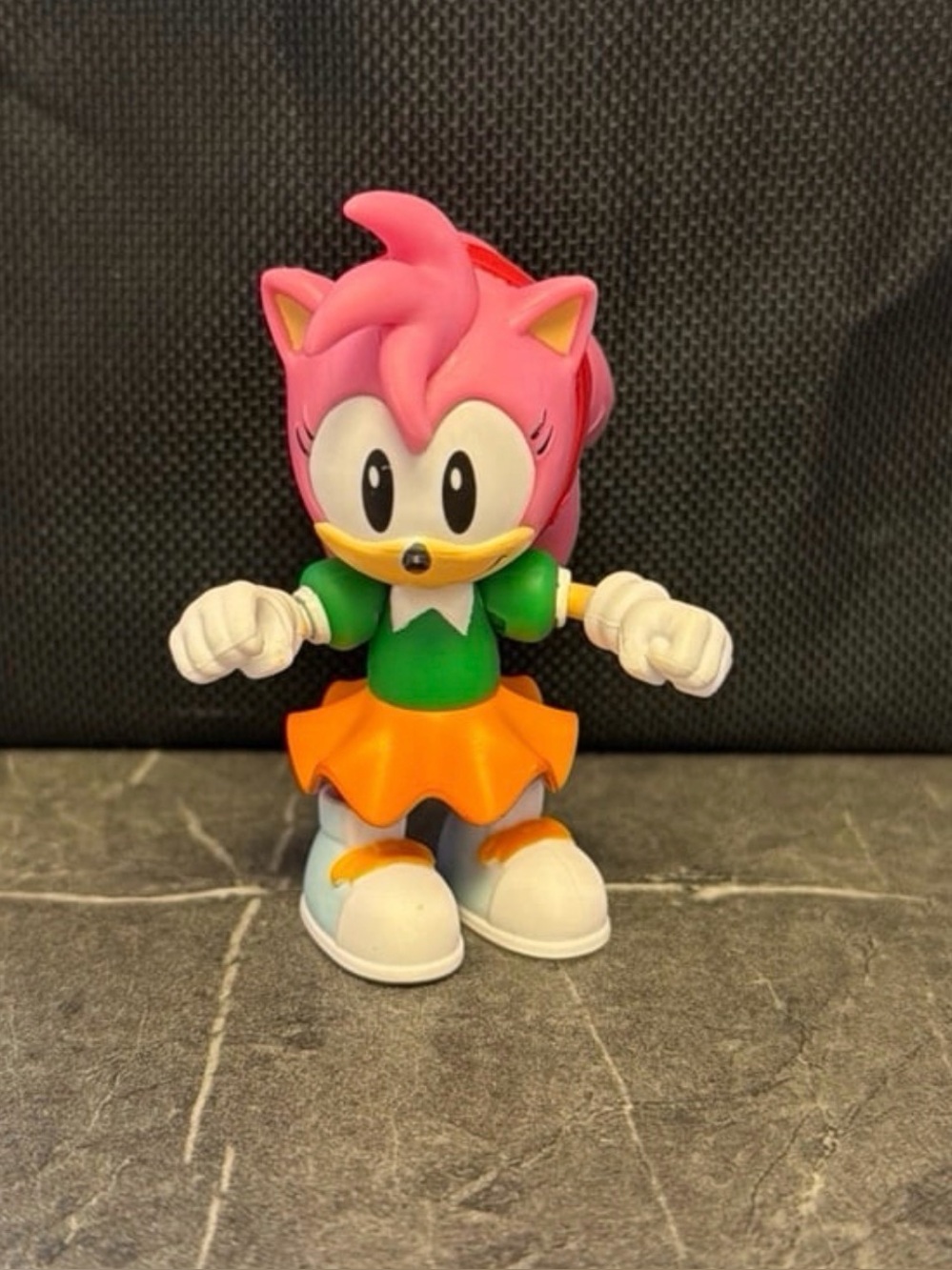SEGA Jakks Classic Amy Rose Sonic the Hedgehog 3" Figure